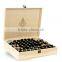 china factory selling christmas display wooden Doterra 5ml 10ml 15ml Essential Oil perfume bottle Storage packaging gift box