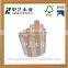 China supply FSC fancy design wooden bucket