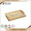 china facotry Accept OEM rustic hinging tray wooden tray