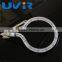 tungsten short wave halogen Ring Shape Heater Lamp Heating Element
