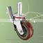 Heavy Duty PVC Wheel Scaffolding Locking Caster For Furniture