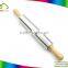 Upgrade your baking non-stick surface stainless steel handle tube rolling pin