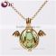 Hollow Copper Charm Gold Plated Jewelry Scented Aromatherapy Locket Pendants