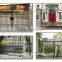 Durable wrought iron decorative double entry doors