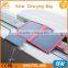 New design 6W flexible and foldable mini usb solar panel charger
