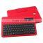 Coustom Design Slim Stand PU Leather Cover With Romovable Bluetooth Keyboard For 9.6" Samsung Galaxy Tab E T561