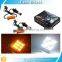 T20 4014 60smd LED Dual Color White/Amber Switchback Turn Signal Light Canbus Error Free Decoder Load Resistor W21W