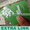 Extra link custom special paper name card/business card printing