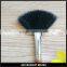 JDK beauty black hair mini fan makeup cosmetic brush with your own brand makeup brush