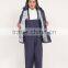 Small order acceptable windproof and water resistant plastic rain bib pant coat used as outdoor work wear in rainy days