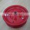 red metal rim for wheelbarrow wheels wheelbarrow spare parts 3.50-8