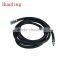 rubber air hose with steel air quick coupler