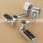 22mm 30mm 35mm Chrome Front Footpegs Footrest kit For Honda GL1800 GOLDWING