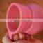 Silicone Travel Collapsible Camping Mug with Lid