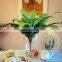 Class B1 fire protective artificial fern plants for dinosaur museum decoration