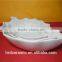 High quality wholesale leaf shape Ceramic Main Course Dishes