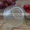 leaves frosted effect glass bowl for centerpieces