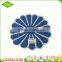 Doily woven decorative round paper placemat woven rattan placemat
