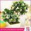 Good quality artificial plants mini artificial plant bonsai for interior decoration