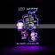  hot sale waterproof acrylic led writing board/led menu board best for advertising