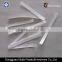 White PP double-core plastic clip band for bread bag