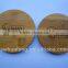2017 Fashion bamboo round trivet/bamboo mat coasters