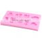 High quality silicone mold 3D chocolate fondant cake baking tools KT CAT tools taobao 1688 agent