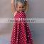 Baby Girl Frock Design Clothes Pictures Names Polka Dot Party Dresses HSD2473