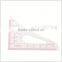 Kearing high quality 1.2mm thickness Scale Rulers sandwich printing plastic rulers1:5 #8515