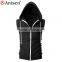 oem wholesale fashion design men hooded vest