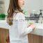 Lady's Slub Cotton Long Sleeve Polo Shirt Long Polo
