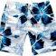 "Coconut Trees and People" Printed Sarong Beachwear for Man