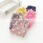 S60632B 2017 Casual Polka Dot Girls Pants Print Cotton For Kids
