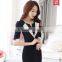 Wholesale Fashion Spring Knee Length 3/4 Sleeve Latest women formal office Dresses
