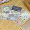 custom PVC pocket transparent internal insert pocket planner pouch
