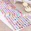 Multcolor mobile phone sticker Acrylic decoration sticker Children DIY crystal sticker star shape sticker