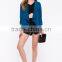 3/4 Sleeves Open Front Flyaway Blazer Fashion Office Design Women Blazer