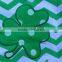 2015 new st patrick day shamrock clover green baby romper tutu romper dress with matching necklace and headband set