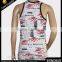 Professionally customized all over print man singlet with cheap price