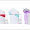 China supplier hotel using wedding/Banquet/indoor spandex chair cover with bow