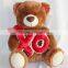 stuffed plush teddy bear toys wholesale with bow
