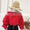 B22666A Autumn Sexy Ladies Off shoulder Elastic collar Lantern Sleeve Blouse