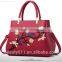 Latest Vintage brand Flower design Genuine Leather women bags handbag HB60