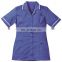 Factory price Hospital Nursing Scrubs Tunic with Contrast Trim