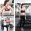 Yiwu bra manufacturer custom high strength shockproof front zip sexy adjustable sports bra women