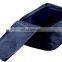 Nylon Shoe Travel Storage Bag with Mesh Pouch Blue