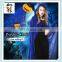Wicca Party Fancy Dress Blue Full Length Adult Hooded Cape HPC-0524