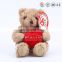 OEM 12inch wholesale romantic valentine bears bulk teddy