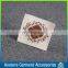 custom hemp sew on brand logo damask woven labels for clothes