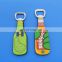 Mexico custom sport jersey design pvc bottle opener, fridge magnet rubber beer opener